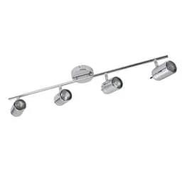Firstlight Firstlight Atlantic 4 Spot Bathroom Ceiling Light Chrome - Firstlight Firstlight Atlantic 4 Spot Bathroom Ceiling Light Chrome