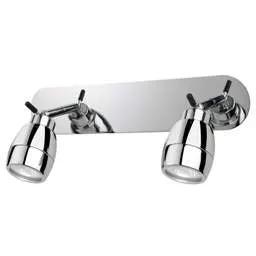 Firstlight Firstlight Marine Double Bathroom Wall Spot Bar Light Chrome - Firstlight Firstlight Marine Double Bathroom Wall Spot Bar Light Chrome