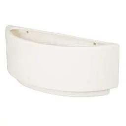 Firstlight Firstlight 1 Light Unglazed Ceramic Wall Light White - Firstlight Firstlight 1 Light Unglazed Ceramic Wall Light White