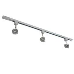 Firstlight Firstlight Mains Voltage Track Light Satin Steel - Firstlight Firstlight Mains Voltage Track Light Satin Steel