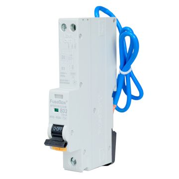 Fusebox RCBO Fusebox AFDD RCBO 32A Type A Single Pole 6kA AFDD063230B - Fusebox RCBO Fusebox AFDD RCBO 32A Type A Single Pole 6kA AFDD063230B