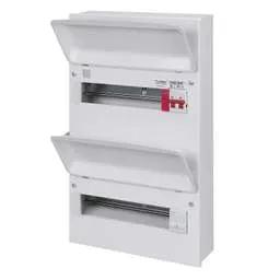 Electrical Lighting Fusebox 23 Way Dual Row Consumer Unit with 100A Main Switch and Type 2 SPD - Electrical Lighting Fusebox 23 Way Dual Row Consumer Unit with 100A Main Switch and Type 2 SPD