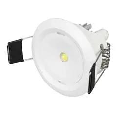 EMERGECNY LIGHTING Fusion 1W LED Non Maintained Emergency Downlight White - EMERGECNY LIGHTING Fusion 1W LED Non Maintained Emergency Downlight White