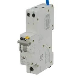 Electrical Lighting Garo 16A Double Pole 1 Module Bidirectional B Curve 6kA 30mA Type A RCBO - Electrical Lighting Garo 16A Double Pole 1 Module Bidirectional B Curve 6kA 30mA Type A RCBO