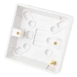 PATRESS BOX Schneider GET Ultimate 1 Gang 16mm Pattress Back Box White - PATRESS BOX Schneider GET Ultimate 1 Gang 16mm Pattress Back Box White