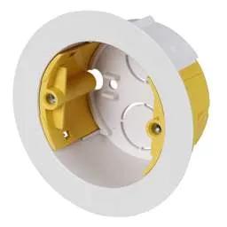 DRYLINING Greenbrook 1 Gang Circular Round Dry Lining Box (Sold in 1's) - DRYLINING Greenbrook 1 Gang Circular Round Dry Lining Box (Sold in 1's)