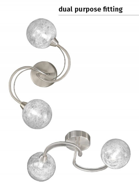 Franklite Gyro 2lt Bracket - Wall Lights Franklite Gyro 2lt Bracket Wall Lights