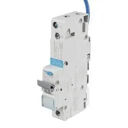 Electrical Lighting Hager 6A Single Pole 1 Module B Curve 10kA 30mA Type A RCBO - Electrical Lighting Hager 6A Single Pole 1 Module B Curve 10kA 30mA Type A RCBO