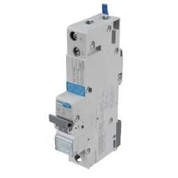 Electrical Lighting Hager 40A Single Pole 1 Module B Curve 6kA 30mA Type A RCBO - Electrical Lighting Hager 40A Single Pole 1 Module B Curve 6kA 30mA Type A RCBO