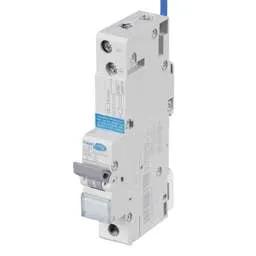 Electrical Lighting Hager 45A Single Pole 1 Module B Curve 10kA 30mA Type A RCBO - Electrical Lighting Hager 45A Single Pole 1 Module B Curve 10kA 30mA Type A RCBO