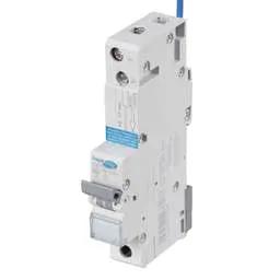 Electrical Lighting Hager 40A Single Pole 1 Module C Curve 6kA 30mA Type A RCBO - Electrical Lighting Hager 40A Single Pole 1 Module C Curve 6kA 30mA Type A RCBO