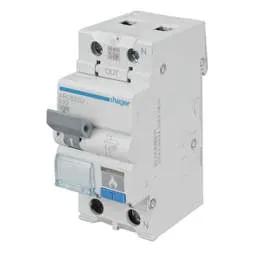 Electrical Lighting Hager 32A 1P+N 2 Module B Curve 10kA 30mA Type A AFDD Combined MCB - Electrical Lighting Hager 32A 1P+N 2 Module B Curve 10kA 30mA Type A AFDD Combined MCB