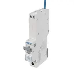 Electrical Lighting Hager 6A 1P+N 1 Module B Curve 6kA MCB with Type A AFDD - Electrical Lighting Hager 6A 1P+N 1 Module B Curve 6kA MCB with Type A AFDD