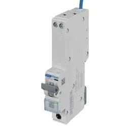 Electrical Lighting Hager 10A 1P+N 1 Module B Curve 6kA 30mA Type A AFDD Combined RCBO - Electrical Lighting Hager 10A 1P+N 1 Module B Curve 6kA 30mA Type A AFDD Combined RCBO