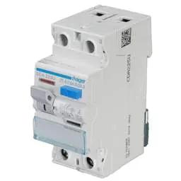 Electrical Lighting Hager 25A 2 Pole 30mA Type A RCD - Electrical Lighting Hager 25A 2 Pole 30mA Type A RCD
