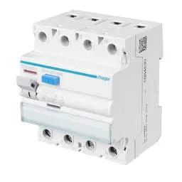 Electrical Lighting Hager 63A 4 Pole 30mA Type A RCD - Electrical Lighting Hager 63A 4 Pole 30mA Type A RCD