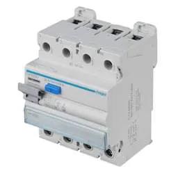 Electrical Lighting Hager 25A 4 Pole 30mA Type F RCD - Electrical Lighting Hager 25A 4 Pole 30mA Type F RCD