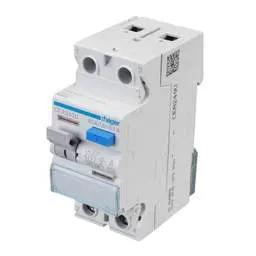 Hager Hager 40A 2 Pole 100mA Type A RCD - Hager Hager 40A 2 Pole 100mA Type A RCD
