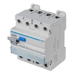 Electrical Lighting Hager 100A 4 Pole 100mA Type A RCD - Electrical Lighting Hager 100A 4 Pole 100mA Type A RCD