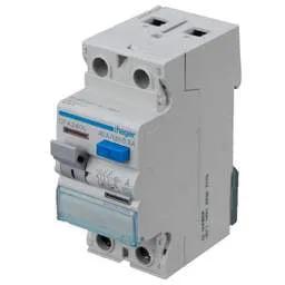 Electrical Lighting Hager 40A 2 Pole 300mA Type A RCD - Electrical Lighting Hager 40A 2 Pole 300mA Type A RCD