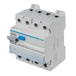 Electrical Lighting Hager 80A 4 Pole 300mA Type A RCD - Electrical Lighting Hager 80A 4 Pole 300mA Type A RCD