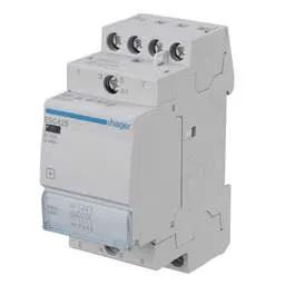 Electrical Lighting Hager 25A 2 Module Contactor 4 NO Contacts - Standard Contactors Electrical Lighting Hager 25A 2 Module Contactor 4 NO Contacts Standard Contactors