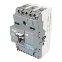 Electrical Lighting Hager 63A Triple Pole 18kA MCCB - MCCBs and Switch Disconnectors Electrical Lighting Hager 63A Triple Pole 18kA MCCB MCCBs and Switch Disconnectors