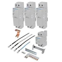 Electrical Lighting Hager 400 / 630 / 800A Type 1 + 2 SPD Kit for Panel Board - Invicta 3 Electrical Lighting Hager 400 / 630 / 800A Type 1 + 2 SPD Kit for Panel Board Invicta 3