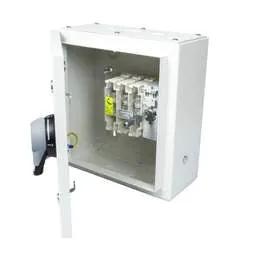 Electrical Lighting Hager 63A TP+N Metal Fused Switch - Commercial Distribution Electrical Lighting Hager 63A TP+N Metal Fused Switch Commercial Distribution