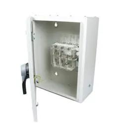 Electrical Lighting Hager 160A TP+N Metal Fused Switch - Electrical Lighting Hager 160A TP+N Metal Fused Switch