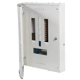 Electrical Lighting Hager 8 Way 125A TP+N Type B Distribution Board without Incomer - Invicta 3 Electrical Lighting Hager 8 Way 125A TP+N Type B Distribution Board without Incomer Invicta 3