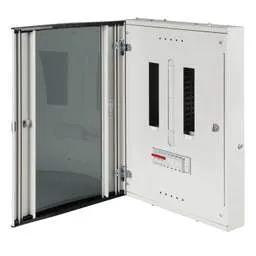 Hager Hager 8 Way 125A TP+N Type B Distribution Board with Incomer and Type 2 SPD - Invicta 3 Hager Hager 8 Way 125A TP+N Type B Distribution Board with Incomer and Type 2 SPD Invicta 3