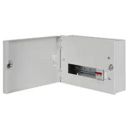 Electrical Lighting Hager 100A 10 Way Type A SP+N Metalclad Distribution Board with Incomer - Invicta 3 Electrical Lighting Hager 100A 10 Way Type A SP+N Metalclad Distribution Board with Incomer Invicta 3