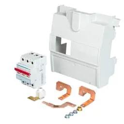 Electrical Lighting Hager 125A Triple Pole Switch Disconnector Incomer Kit - Distribution Boards 125A Incoming 63A Outgoing Electrical Lighting Hager 125A Triple Pole Switch Disconnector Incomer Kit Distribution Boards 125A Incoming 63A Outgoing