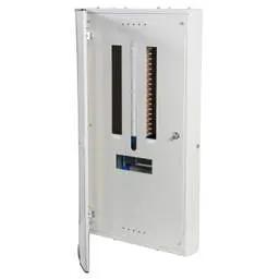 Electrical Lighting Hager 12 Way 125A TP+N Type B Distribution Board without Incomer - Invicta 3 Electrical Lighting Hager 12 Way 125A TP+N Type B Distribution Board without Incomer Invicta 3
