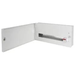 Electrical Lighting Hager 100A 20 Way Type A SP+N Metalclad Distribution Board with Incomer - Invicta 3 Electrical Lighting Hager 100A 20 Way Type A SP+N Metalclad Distribution Board with Incomer Invicta 3