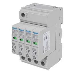 Electrical Lighting Hager 250A Surge Protection Kit Type 2 - Invicta 3 Electrical Lighting Hager 250A Surge Protection Kit Type 2 Invicta 3