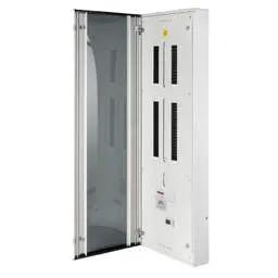 Electrical Lighting Hager 12+8 Way Dual Metered TP+N Power and Lighting Board with 125A Incomer - Invicta 3 Electrical Lighting Hager 12+8 Way Dual Metered TP+N Power and Lighting Board with 125A Incomer Invicta 3