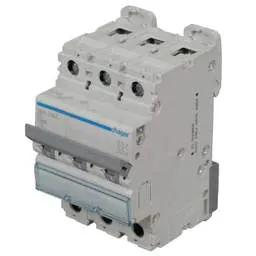 Electrical Lighting Hager 6A Triple Pole 10kA B Curve MCB - Electrical Lighting Hager 6A Triple Pole 10kA B Curve MCB