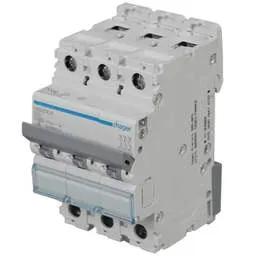 Electrical Lighting Hager 10A Triple Pole 10kA B Curve MCB - Electrical Lighting Hager 10A Triple Pole 10kA B Curve MCB