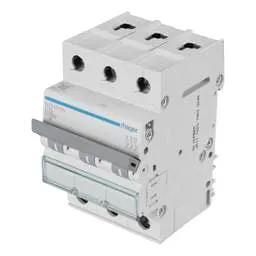 Electrical Lighting Hager 10A Triple Pole 10kA C Curve MCB - Electrical Lighting Hager 10A Triple Pole 10kA C Curve MCB