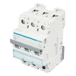 Electrical Lighting Hager 32A Triple Pole 10kA C Curve MCB - Electrical Lighting Hager 32A Triple Pole 10kA C Curve MCB