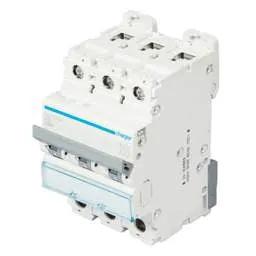 Electrical Lighting Hager 40A Triple Pole 10kA D Curve MCB - Electrical Lighting Hager 40A Triple Pole 10kA D Curve MCB