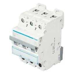 Electrical Lighting Hager 63A Triple Pole 10kA D Curve MCB - Electrical Lighting Hager 63A Triple Pole 10kA D Curve MCB