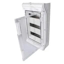 Electrical Lighting Hager Vector 36 Module Insulated IP55 Enclosure with Earth and Neutral Bar - Electrical Lighting Hager Vector 36 Module Insulated IP55 Enclosure with Earth and Neutral Bar