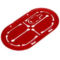 Hager Hager Cable Entry Plate Insulated (Pack of 5) - Design Hager Hager Cable Entry Plate Insulated (Pack of 5) Design