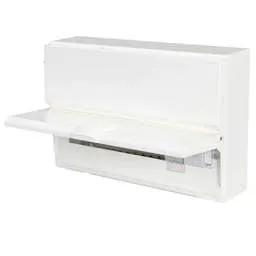 Electrical Lighting Hager 12 Way 100A Isolator Incomer Metal Clad Consumer Unit with Type 2 SPD - Design 30 Electrical Lighting Hager 12 Way 100A Isolator Incomer Metal Clad Consumer Unit with Type 2 SPD Design 30