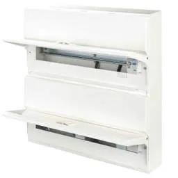 Hager Hager 15 + 20 Dual 100A RCD High Integrity Metal Clad Consumer Unit with Type 2 SPD - Design 30 Hager Hager 15 + 20 Dual 100A RCD High Integrity Metal Clad Consumer Unit with Type 2 SPD Design 30