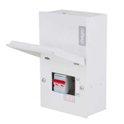Electrical Lighting Hager 2 Way 63A Isolator Incomer Metal Clad Consumer Unit - Switch Disconnector Electrical Lighting Hager 2 Way 63A Isolator Incomer Metal Clad Consumer Unit Switch Disconnector
