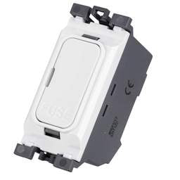 Electrical Lighting Hager Sollysta 13A Fused Grid Connection Unit - Electrical Lighting Hager Sollysta 13A Fused Grid Connection Unit